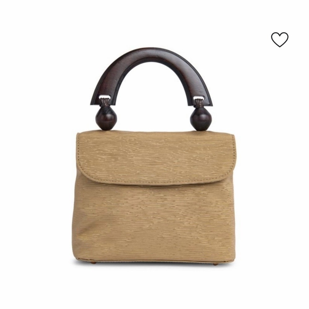 BY FAR
Mini Fiona Plisse Top Handle Bag
Color Brown